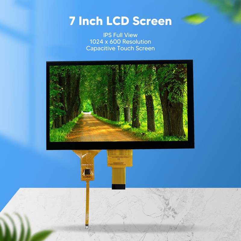 7 Inch LCD Screen Capacitive Touch Screen IPS Industrial Display