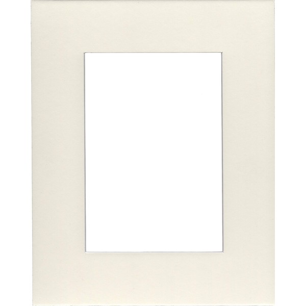 Pack of 5 16x20 Cream Picture Mats Bevel Cut for