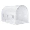 Outsunny 9.8' x 6.6' x 6.6' Plastic Greenhouse Cover Replacement,