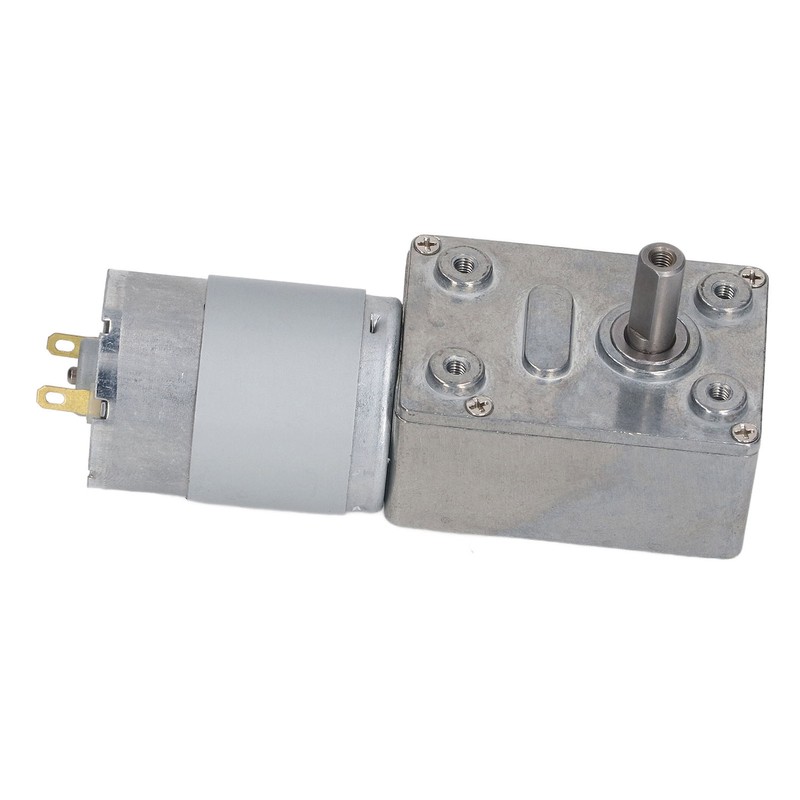 DC24V 5RPM Speed Reduction Motor 4632‑385 Worm Gear Self Locking