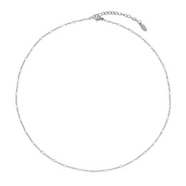 HMOOY Bohemian Bead Choker Necklace for Women, 14K Gold/Silver Plated Colourful Y2k Aesthetic Summer Beads Choker Necklace Beach Jewellery Prom Party Festival, enamel, No Gemstone