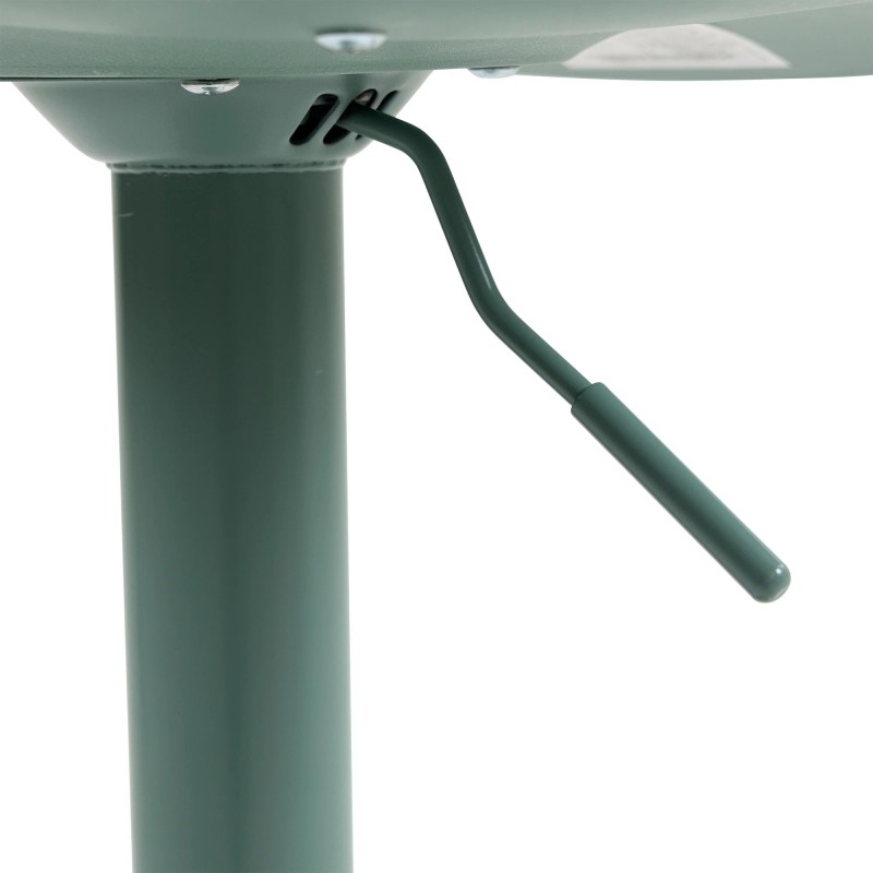 Modern Eco-Friendly Bar Stools Set 2 Height Adjustable Swivel Counter