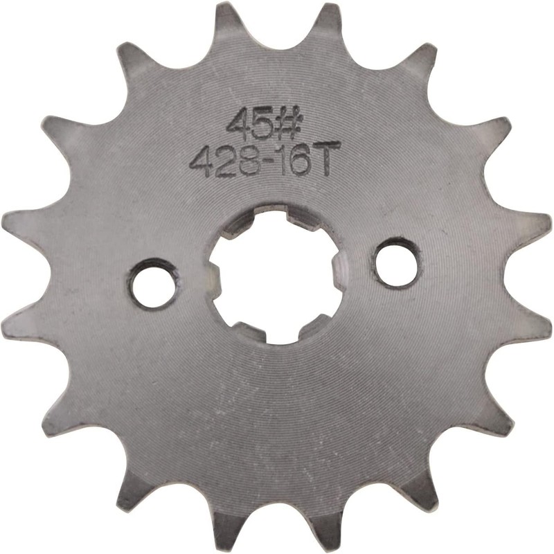TDR 16T 428 Front Engine Sprocket Cog 17mm for 50cc