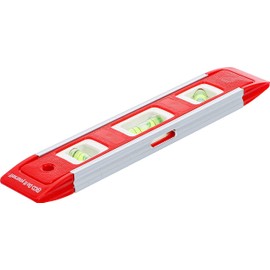BGS Diy 50868 | Torpedo Level | with Magnet | 3 Spirit Levels | 230 mm