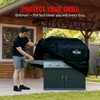 Grill Cover by Grillman, Black, 58 Inch, BBQ Outdoor Grill