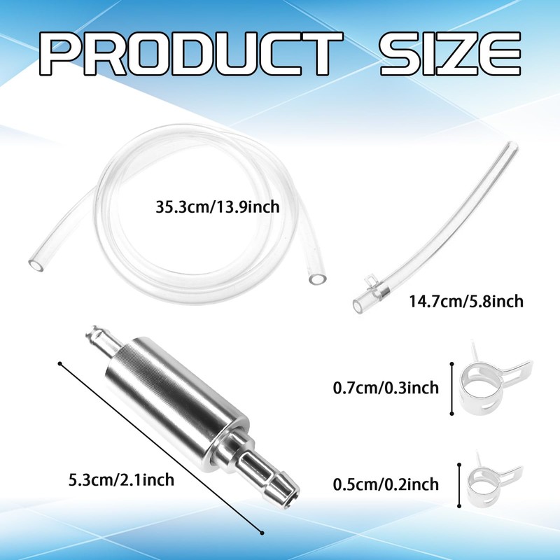 MLAHUIER Brake Fluid Bleeder Kit with Tube & Clamp, One
