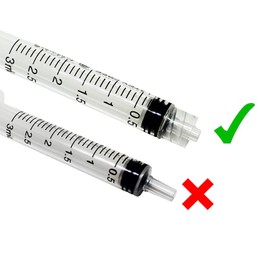 Sterile Rays 3ml Syringes Luer Lock Box (100)