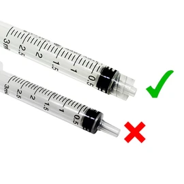 Sterile Rays 3ml Syringes Luer Lock Box (100)