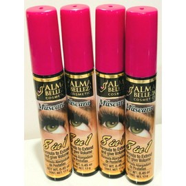 ALMA BELLEZA COSMETICS 8 IN 1 FORMULA TO EXTEND AND GIVE VOLUME 4 MASCARAS