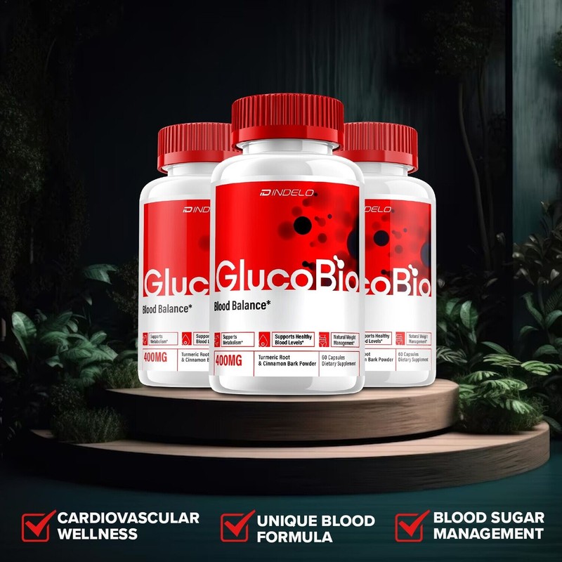 Gluco Bio (3 Pack)Gluco Bio Blood Support Capsules - GlucoBio