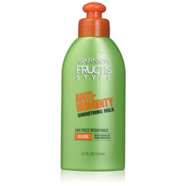Garnier Fructis Style Anti-Humidity Smoothing Milk 5.10 oz (Pack of 3)