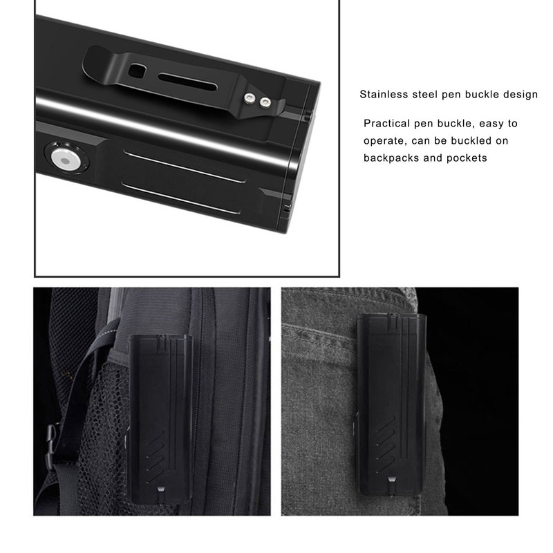 Portable Flashlight with Battery Ultra High Brightness IPX5 Waterproof Flashlight