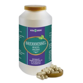 Stinging Nettle Root 360 Capsules 300mg Pure Natural Powder – No Additives Each in Big Pot Of Vita Ideal