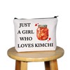 G2TUP Kimchi Lover Gift Who Loves Kimchi Makeup Bag Fermented