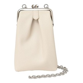 Ships for Women 310041149 Women's Pearl Motif Handle, Mini Shoulder Bag, Natural2