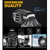 Kewig Motorcycle Auxiliary LED Fog Light 60W White Amber LED
