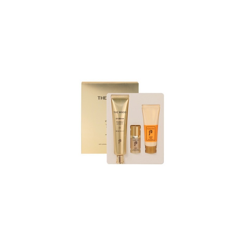 The Whoo UV Ultimate Anti-Wrinkle Sun Special Set SPF50+PA++++ 75ml