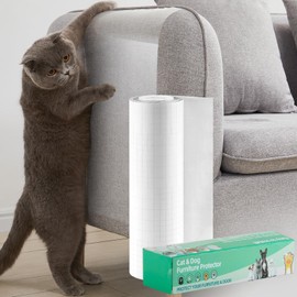 BARPOT Cat Scratch Furniture Protector - Cat Scratch Deterrent Furniture Protectors for Sofa, Counters, Doors-Couch Corner Protectors for Cats (13" x 16FT)