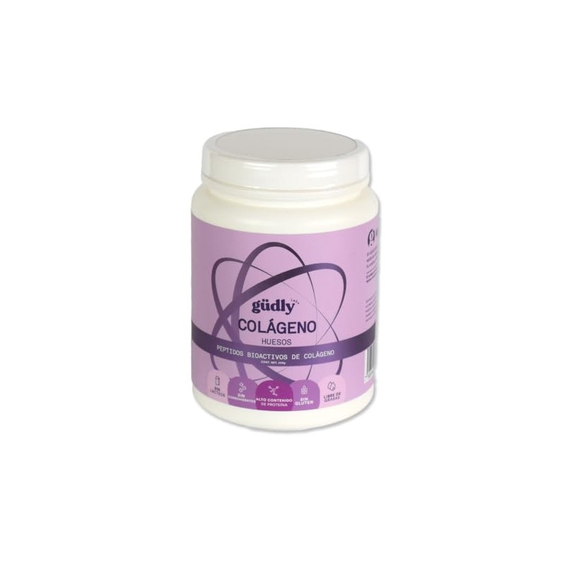 Colágeno Gudly Peptidos Bioactivos Huesos 500 Grs Sabor