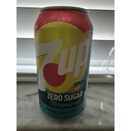 7 Up Limited Tropical 7up (empty) can. Summer 2025
