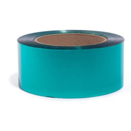 TCDesignerProducts Teal Metallic Streamer, 2 Inches Wide x 500 Feet Long