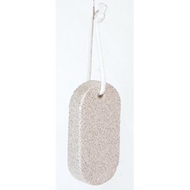 Foot Care Pumice Stone Oval 10 x 5 x 2 cm with Cord for Hanging