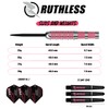 RUTHLESS RX Girl Power Darts Set | 90% Tungsten Steel