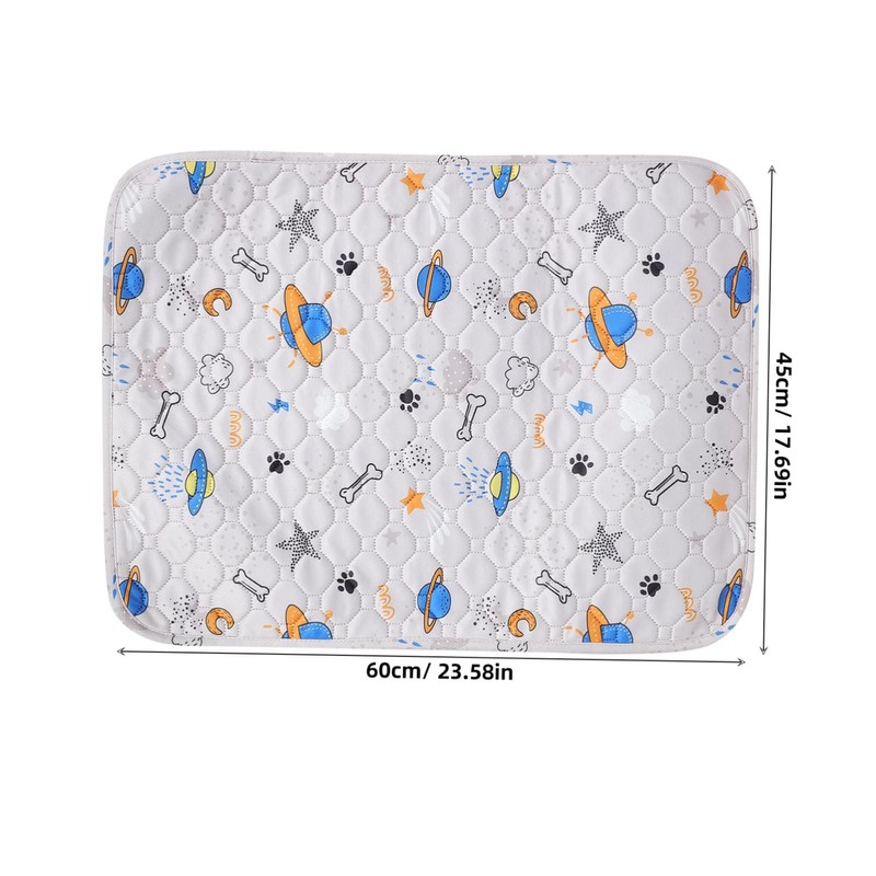 BUGUUYO Breathable Absorbent Potty Training Mat for Small Dogs Quick