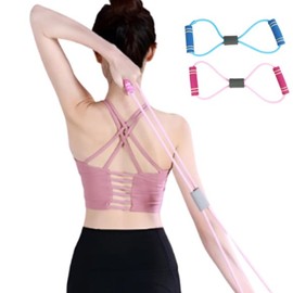 Home Workout Full-Body Stretching Band, Sturdy Latex Exercise Tubing Band / 홈트 전신 스트레칭 밴드 튼튼한 라텍스 운동 튜빙밴드