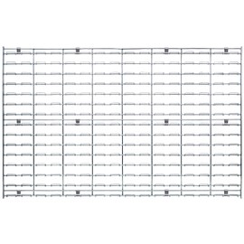 FSE 373-WLP-3048C Wire Louvered Panel, 48"L x 30"H, 300 lb. Load Capacity, Accepts All Sizes of Ultra Stack & Hang & Mesh Bins