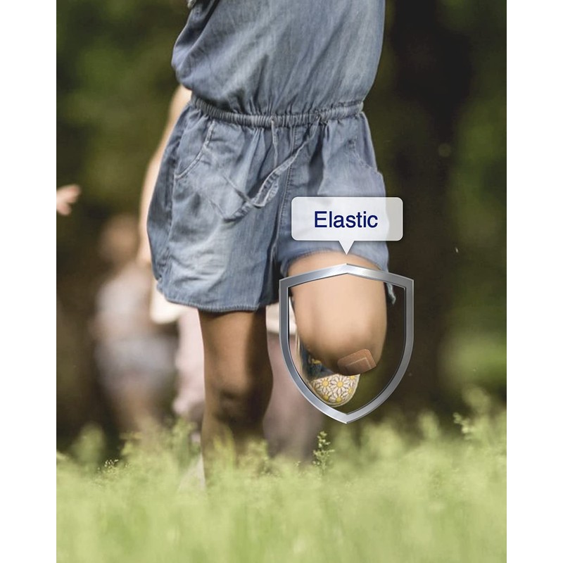 Elastoplast Flexible Fabric Plasters 100 Pack| Flexible Strapping Tape |
