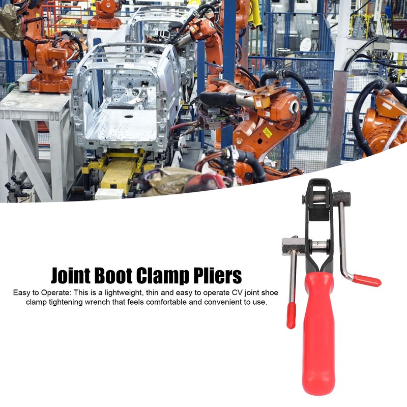 Joint Boot Clamp Wrench Comfort Red Black CV Joints Boots