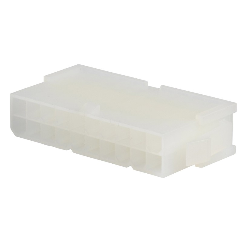 Molex (24 Circuits) Receptacle and Plug Housing w/ Terminals18-24 AWG