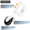 Spring Loaded Gate Caster for Wooden Gate PVC Fence, Heavy