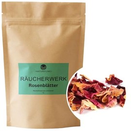 Premium Frankincense Rose Petals for Smoking / Burning, Natural Herb 10 g, Dried (Ideal for Smoking)