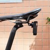 POFET Bicycle Saddle Seat, Bow Mount Taillight Holder for Garmin