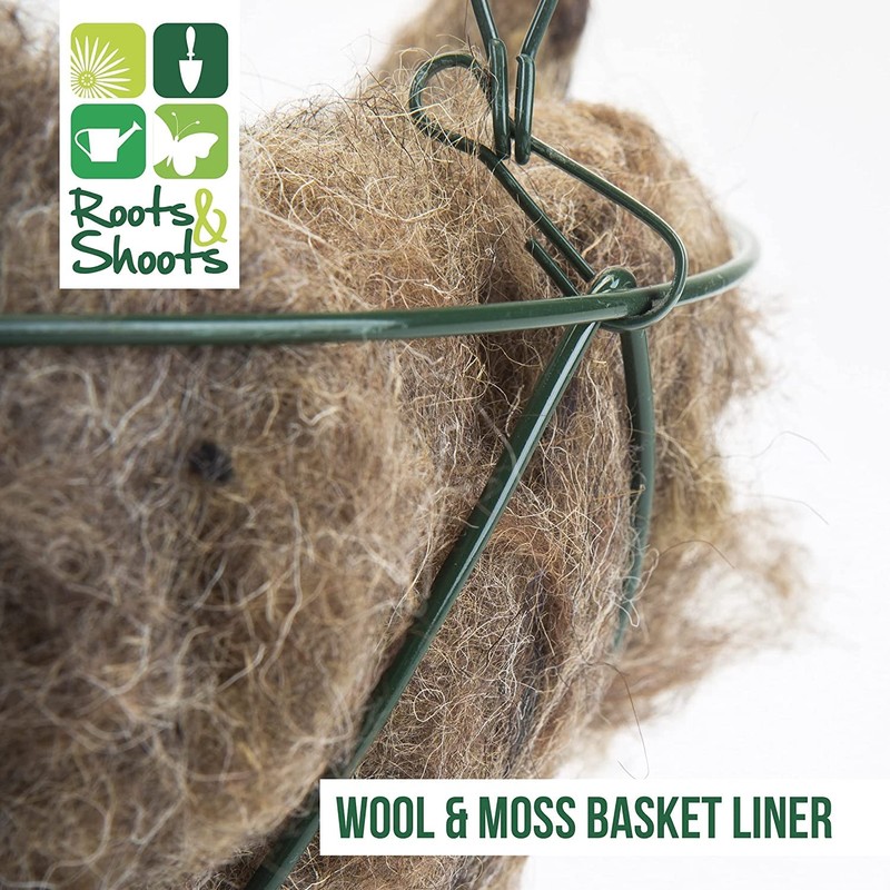 VFM - Flower Basket Liner 150G Wool and Moss Natural