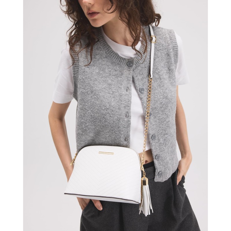 ALDO Women's Adassi Crossbody Bag, White