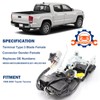 Door Lock Latch Actuator Assembly Front Right Side Compatible with