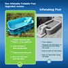 Foldable Pool for Kids and Adults Non Inflatable Pool Outdoor