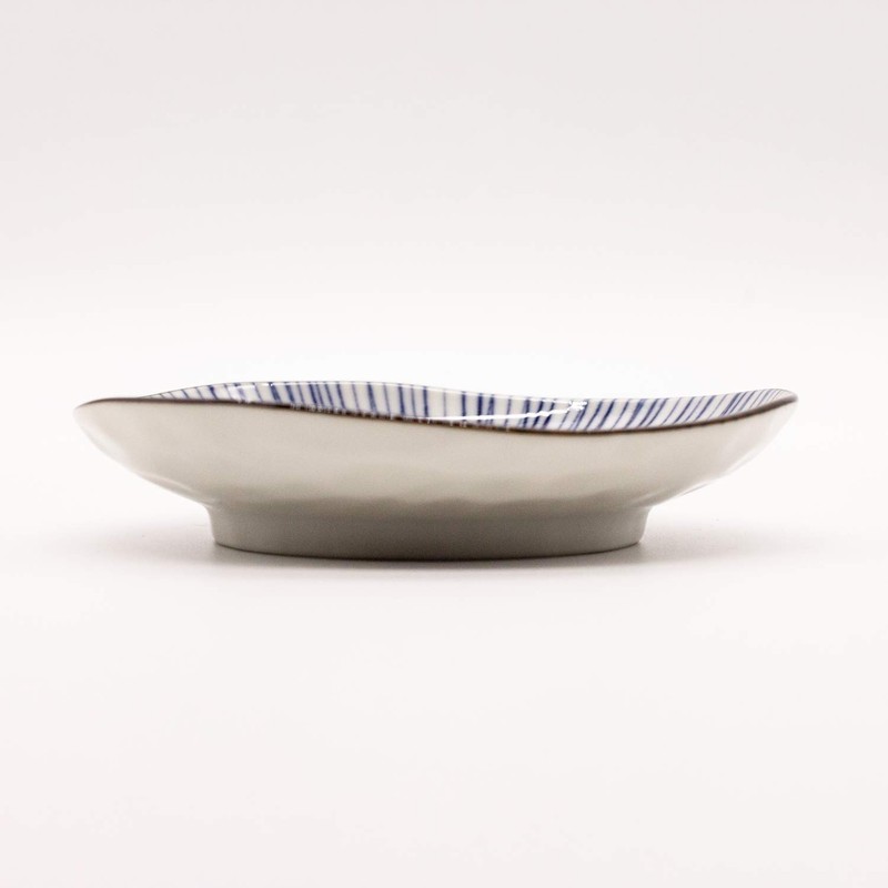 Mino Ware 507-22 Small Plates, Diameter Approx. 4.7 inches (12