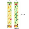 FHGG Happy Sukkot Porch Banner Decorations for Jewish Holiday Party