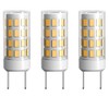 LUHMQ 3-Pack GY6.35 LED Bulbs AC110V-130V GY6.35 Bi-pin Base T4