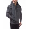 Pro Club Men's Heavyweight Pullover Hoodie (13oz), Charcoal, Large