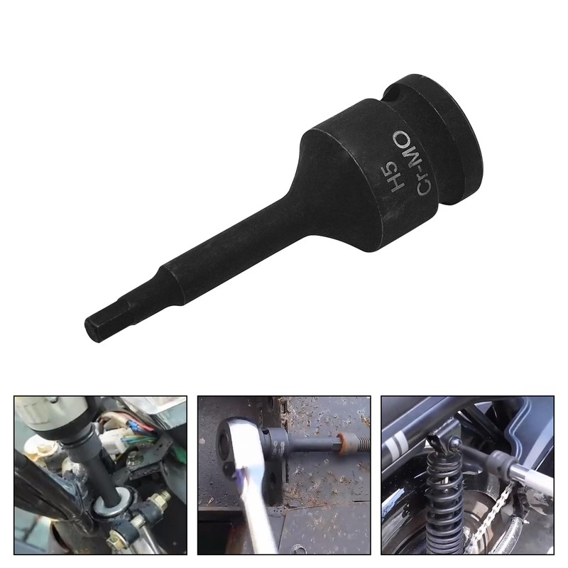 PENCK 5mm Impact Socket 1/2 Drive Allen Bit Socket, Hex
