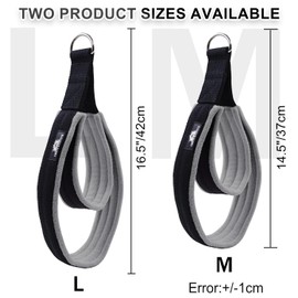 Lights Mountain 1 par de correas de doble bucle para reformador, correas de anillo en D de fitness, accesorios de ejercicio de yoga para gimnasio en casa, entrenamiento