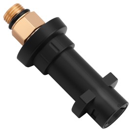Ohling Pressure Washer Gun Adapter, 1/4'' Quick Connect Female Fitting and Male Thread Adapter, Snow Foam Lance Pot Head for Karcher K Series K2 K3 K4 K5 K6 K7 Car High Pressure Washer Machine
