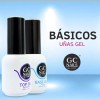 Base Top Gel 3 Pasos Uñas Gel Gc Nails