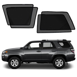 Car Window Sun Shades Fit for Toyota 4Runner 2010-2024，Magnetic Car Window Shade Sunshades Privacy Curtains, Breathable Mesh Sun Shield, Protect Baby/Pet from Heat, 4PCS