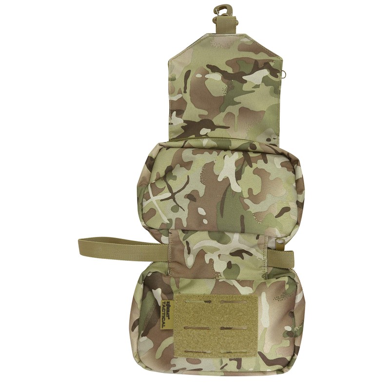 Kombat Tactical Elite Wash Bag - British Terrain Pattern/MTP Camp
